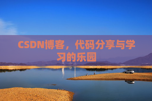 CSDN博客,代码分享与学习的乐园